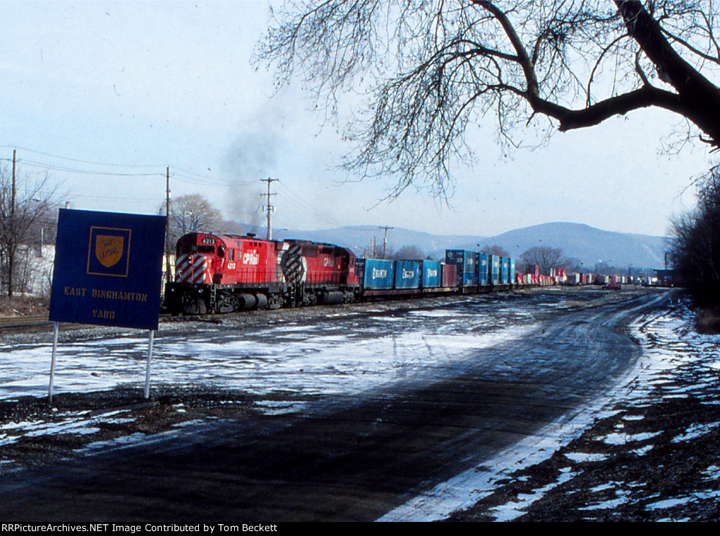 557 passes the old sign